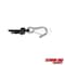 Extreme Max Extreme Max 3006.2027 BoatTector Solid Braid MFP Anchor Line with Snap Hook - 3/8" x 50', Black 3006.2027 - alternate 2